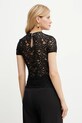 Abbigliamento Guess camicetta JOELLE W5GP12.KCS90 nero