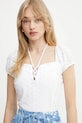 Guess camicetta ELIANE bianco W5GP13.KCVA1