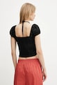 Abbigliamento Guess camicetta ELIANE W5GP13.KCVA1 nero