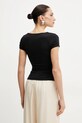 Odzież Guess t-shirt CHARLOTTE W5GP15.KACM2 czarny
