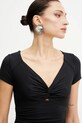 Guess t-shirt CHARLOTTE czarny W5GP15.KACM2