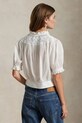 Polo Ralph Lauren cotton blouse 211965852 white SS25