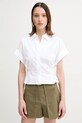 Πουκάμισο Guess JULIE με ελαστάν λευκό W5GH0W.WAF10