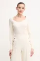 Morgan longsleeve TRESOR beżowy TRESOR