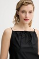 Βαμβακερή μπλούζα By Malene Birger ELLE μαύρο 103096
