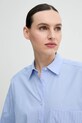 Bavlněná košile By Malene Birger DERRIS 103165 modrá