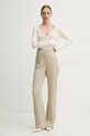 Herskind cardigan cu amestec de mătase Gili 5539106 bej SS25