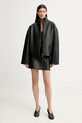 Herskind cardigan cu amestec de mătase Gili 5539106 maro SS25