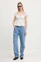 Hollister Co. bluzka KI340.5050.108 biały SS25
