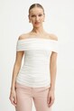 Блуза Marciano Guess ALVA вталена бежов 5GGP04.6259A