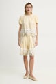 MUNTHE bluza de matase FAHSAI 251100925118 bej SS25