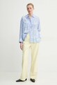 MUNTHE camicia FILIUS 251102525120 blu SS25