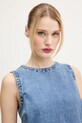Džínová blůza Abercrombie & Fitch modrá KI140.5011.202