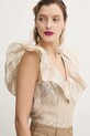 Bruuns Bazaar camicetta beige BBW4450