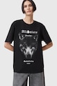 Бавовняна футболка AllSaints DAWN бавовна чорний W016JC