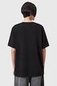 Бавовняна футболка AllSaints DAWN чорний W016JC