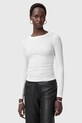 AllSaints bluza BEC uni alb W067JC