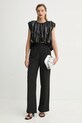 MMC STUDIO bluza BLINK.TOP negru SS25