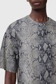 AllSaints bluzka skórzana RENAI W009PC multicolor SS25