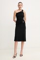 Herve Leger bluză Sofia RMJ1518808 negru SS25