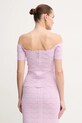 Îmbrăcăminte Herve Leger bluză Lainey SCJ1513588 violet