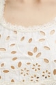 Bombažen top Ermanno Firenze 56TL001EN3 bela