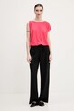 United Colors of Benetton tricou 103BD10DX roz SS25