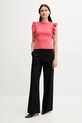 United Colors of Benetton top 3FMED10A3 różowy SS25