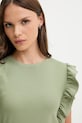 United Colors of Benetton top verde 3FMED10A3