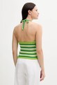 Odzież United Colors of Benetton top 1194EH01E zielony