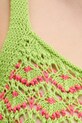 United Colors of Benetton top bawełniany 1498EH01D zielony
