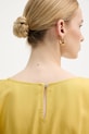 United Colors of Benetton camicetta 5NPHDQ0C6 giallo