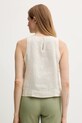 Oblečení Lněná halenka United Colors of Benetton 5BMLDQ0BU béžová