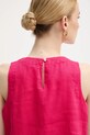 United Colors of Benetton bluză din in 5BMLDQ0BU roz