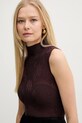Боді Victoria Beckham 1225KTP006395A бордо