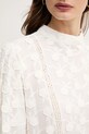 Hoss Intropia bluza din bumbac 6289131 alb