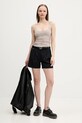 Abercrombie & Fitch top KI139.5408.425 beżowy SS25