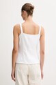 Odzież Pedro del Hierro bluzka lniana 7659073 biały
