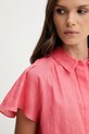 Pedro del Hierro cămașă de in roz 7659075