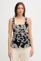 Pedro del Hierro bluză imprimeu negru 7659081