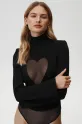 Undress Code body Heart Out Bodysuit 840 czarny SS25