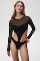 Body Undress Code First Love Bodysuit slim čierna 844