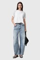 AllSaints bluzka ANNIE W005JC biały