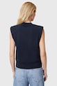 AllSaints tricou de lana KAYLA bleumarin W016KC