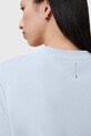 Одежда Хлопковая футболка AllSaints LISA W020JZ голубой