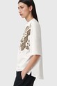 AllSaints tricou din bumbac FLOW EMB AMELIE W068JC alb