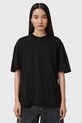 AllSaints tricou din bumbac FUSE ETTA W071JC negru SS25