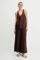 Шовкова блузка Forte Forte 9929.my.top бордо SS25