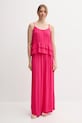 Μπλουζάκι United Colors of Benetton 4VW95H00B ροζ SS25