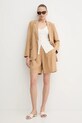 Sisley bluză 1084MH00G bej SS25